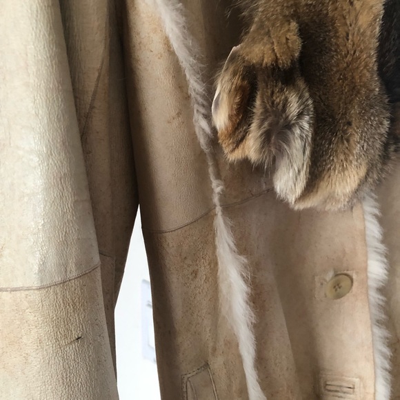 Leather and Fur Jacket - Picture 8 of 11